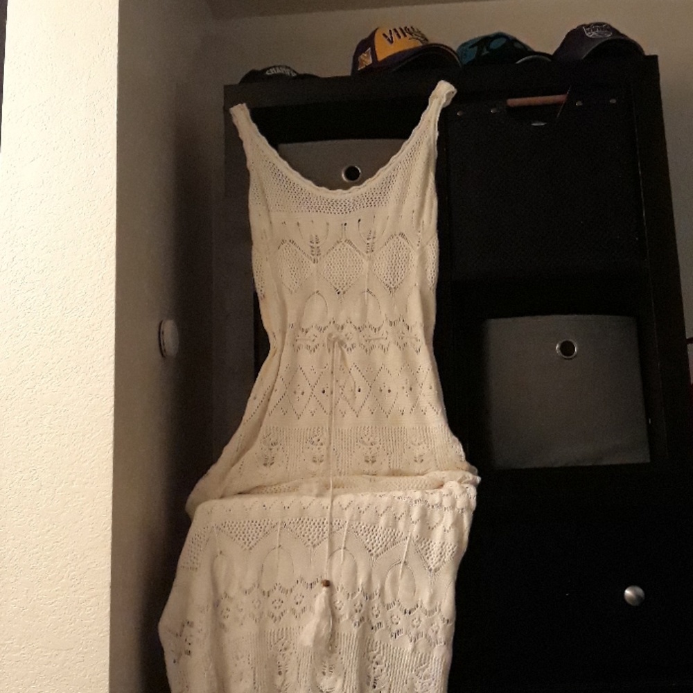 Beautiful Crochet sleeveless  maxi